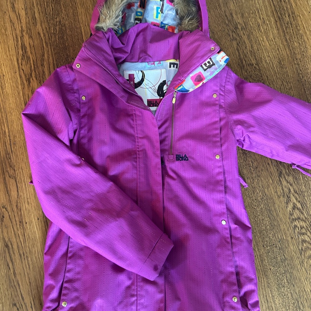 Billabong Fuschia Winter Jacket